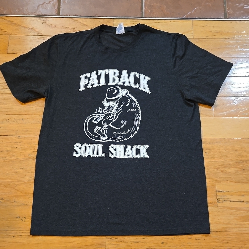 Fatback Soul Shack Restaurant T-Shirt Womens Size Large - Picture 1 of 8